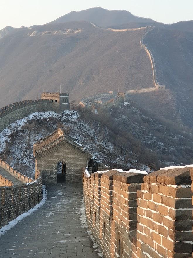 Great Wall of China, UNESCO World Heritage Site stretching across northern China