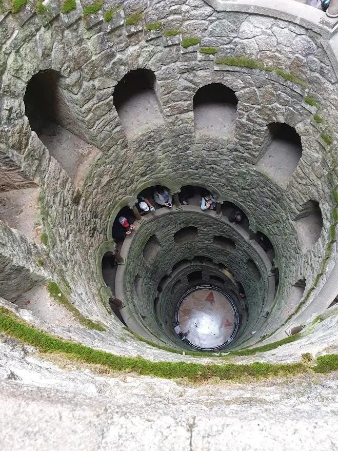 Initiation Well at Quinta da Regaleira in Sintra, Portugal