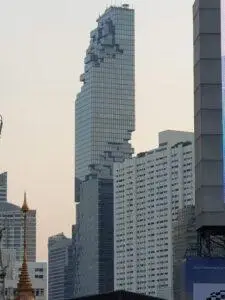 MahaNakhon Tower skyscraper in Bangkok Thailand