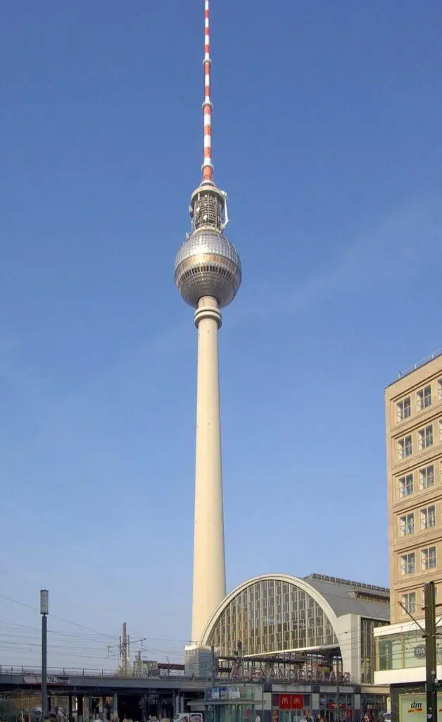 Berlin TV Tower (Fernsehturm) in Berlin, Germany