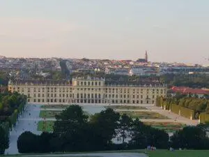 Schönbrunn Palace in Vienna Austria – Baroque architecture and historic gardens