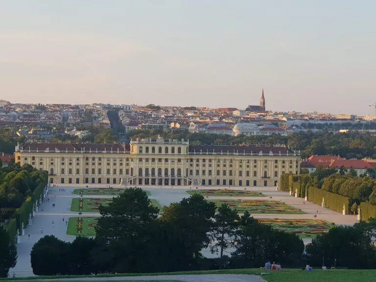 Schönbrunn Palace in Vienna Austria – Baroque architecture and historic gardens