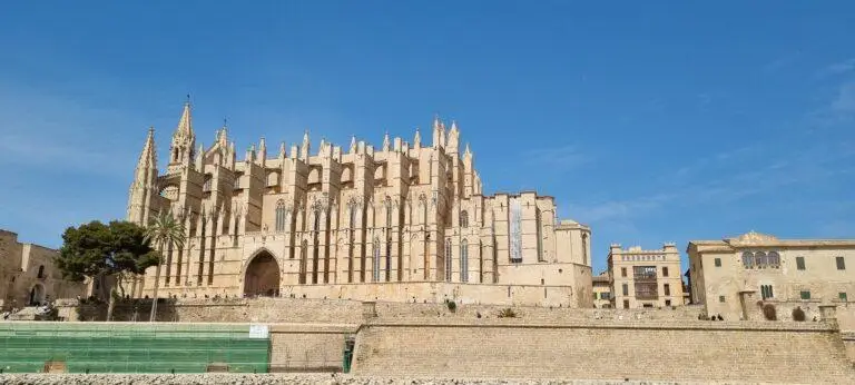 La Seu Cathedral (Cathedral of Santa Maria of Palma) in Palma de Mallorca, Spain – remarkable Gothic architecture