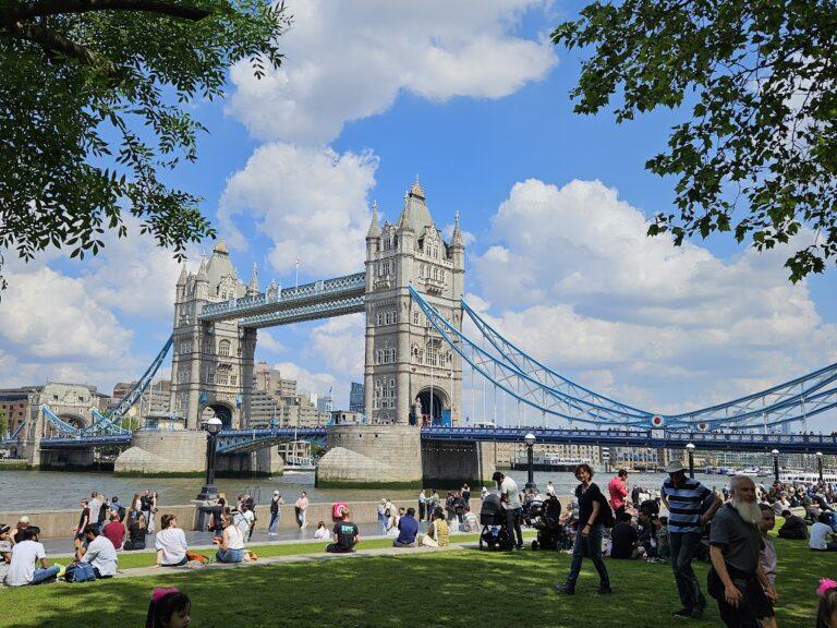 Tower Bridge in London – iconic Victorian bridge over the River Thames